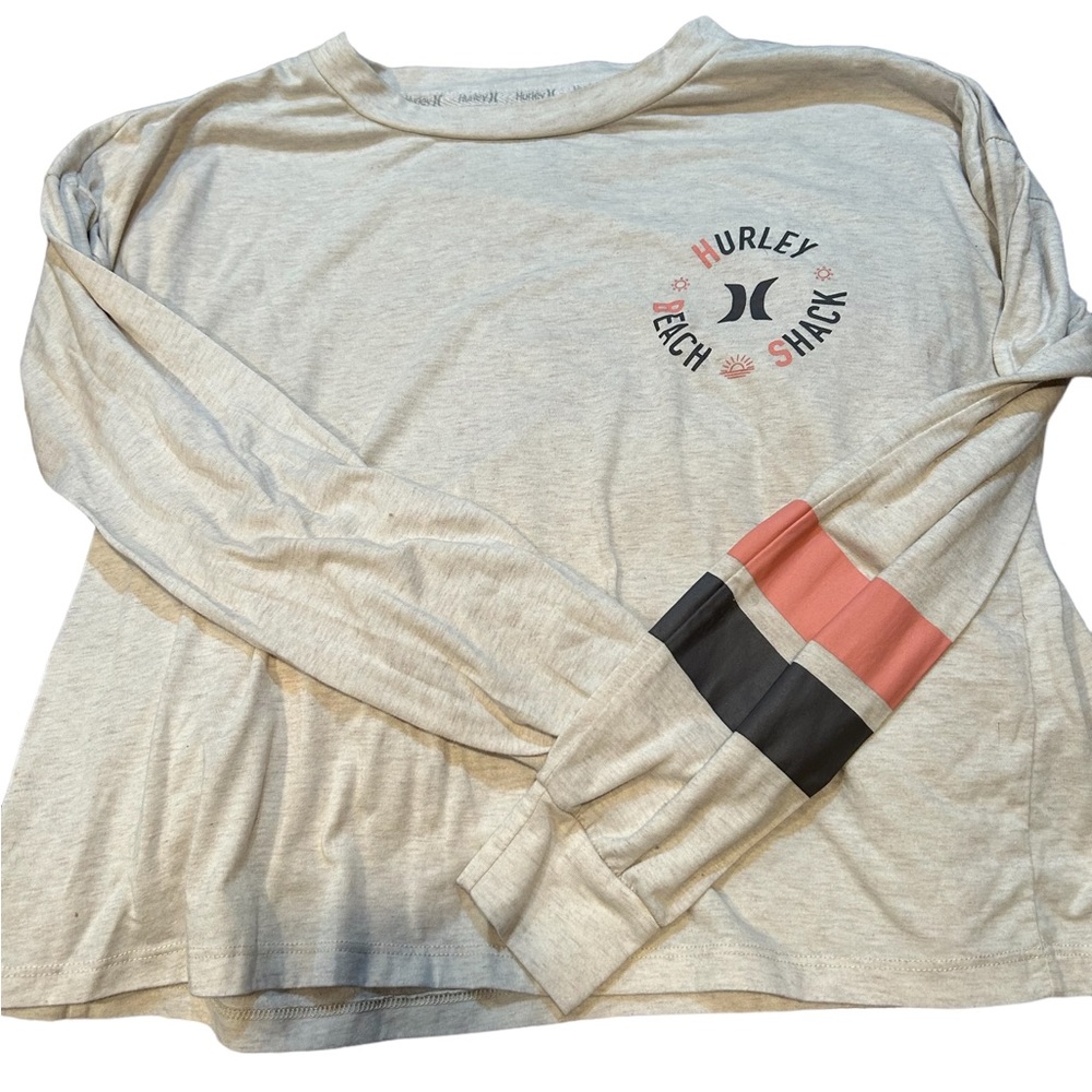 Hurley cropped long sleeve
